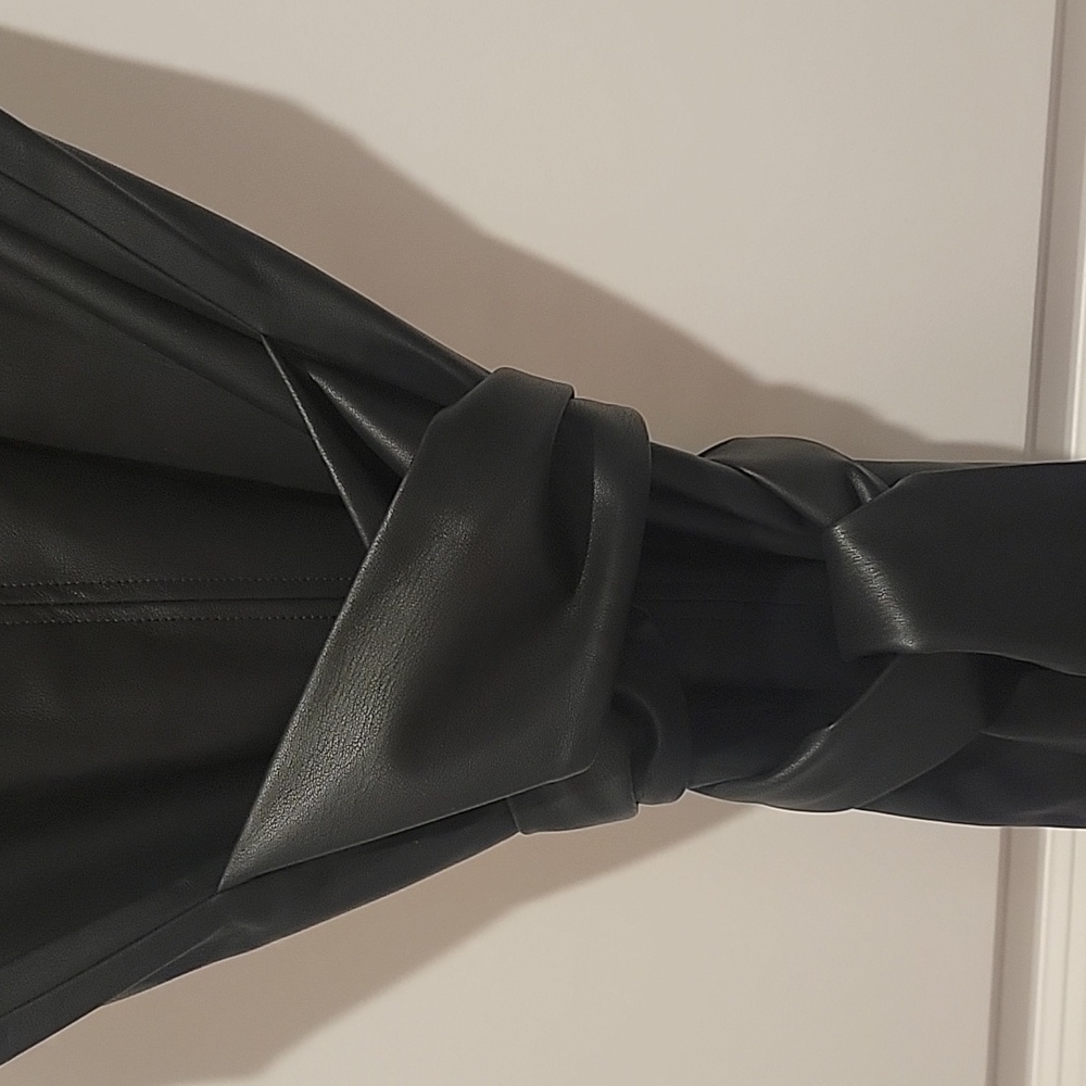 Modern Citizen Faux Leather Dress - Picture 3 of 7